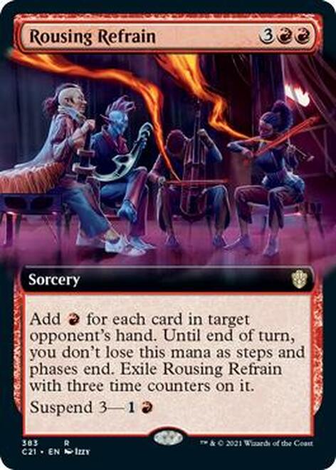 Rousing Refrain (Extended Art) [Commander 2021] | Silver Goblin