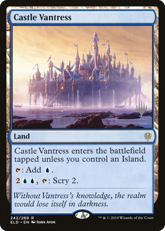 Castle Vantress (Promo Pack) [Throne of Eldraine Promos] Foil