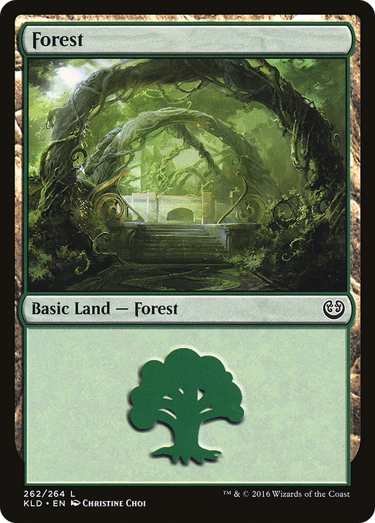 Forest (262) [Kaladesh] Foil