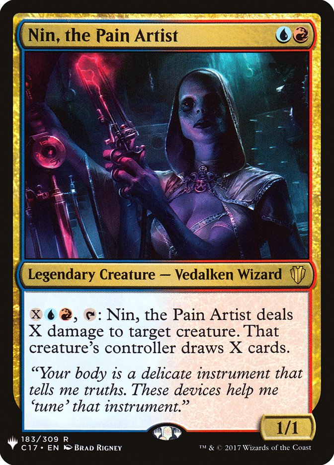 Nin, the Pain Artist [The List] | Silver Goblin