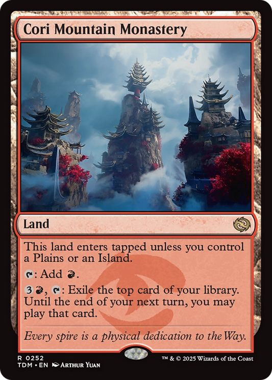 Cori Mountain Monastery (252) Foil - Tarkir: Dragonstorm