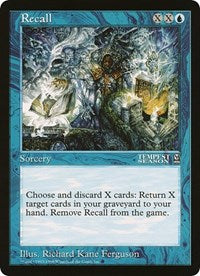 Recall (Oversized) [Oversize Cards] | Silver Goblin