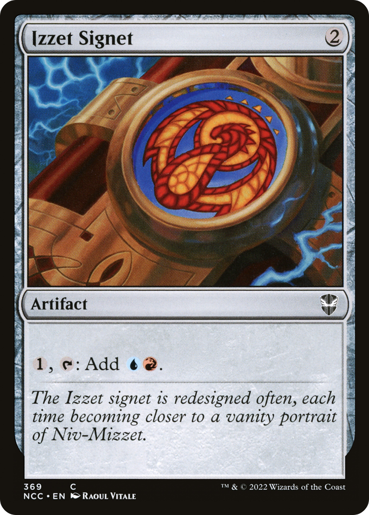 Izzet Signet [Streets of New Capenna Commander]