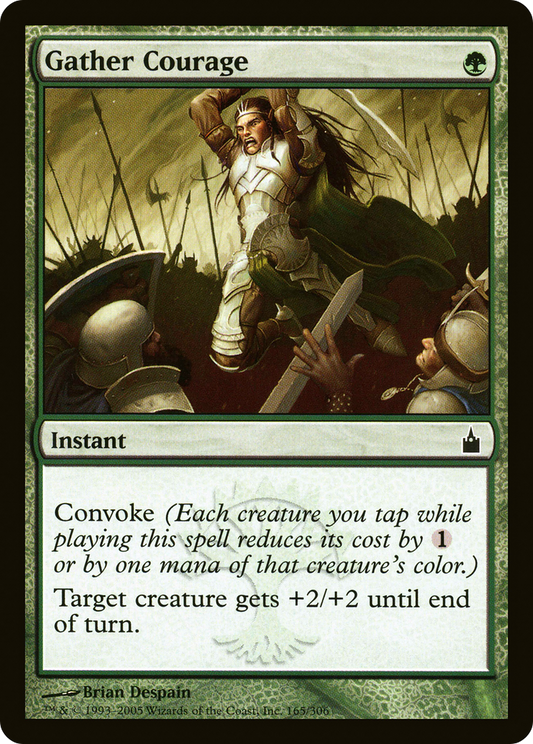 Gather Courage [Ravnica: City of Guilds] Foil