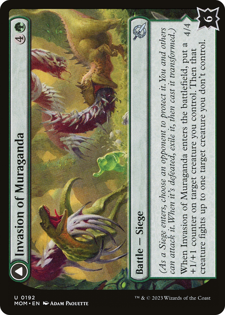 Invasion of Muraganda // Primordial Plasm [March of the Machine] Foil