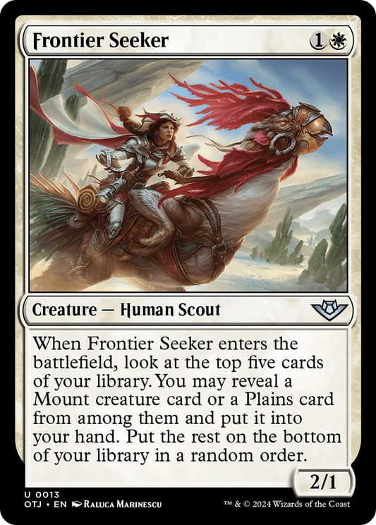 Frontier Seeker [Outlaws of Thunder Junction] Foil