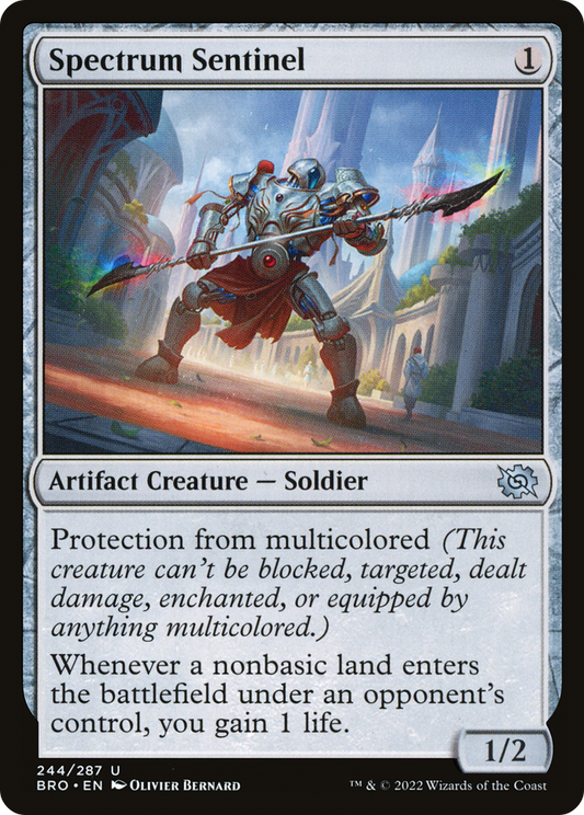 Spectrum Sentinel [The Brothers' War] Foil
