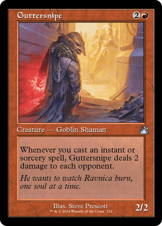 Guttersnipe (Retro Frame) [Ravnica Remastered] Foil