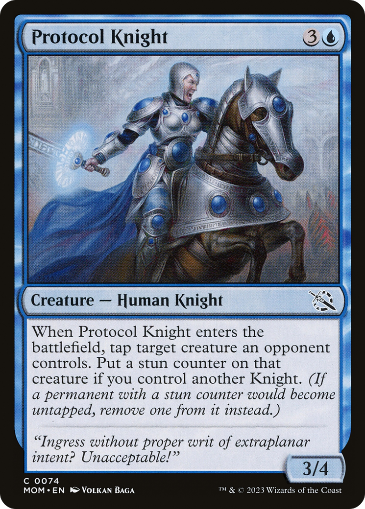 Protocol Knight [March of the Machine] | Silver Goblin