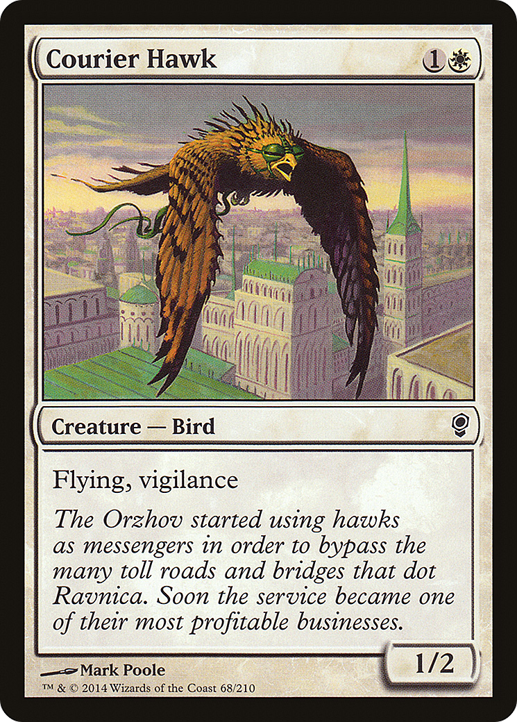 Courier Hawk [Conspiracy] Foil