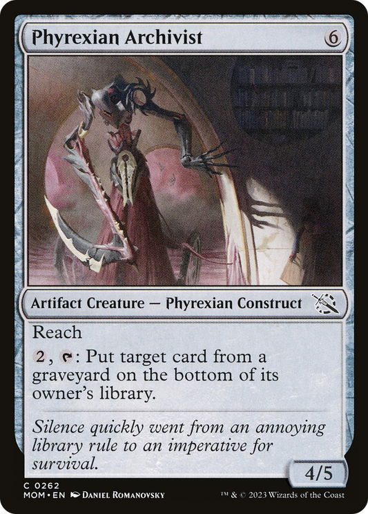Phyrexian Archivist [March of the Machine] Foil
