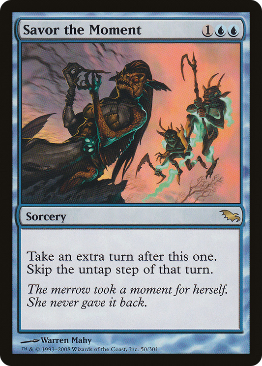Savor the Moment [Shadowmoor] Foil