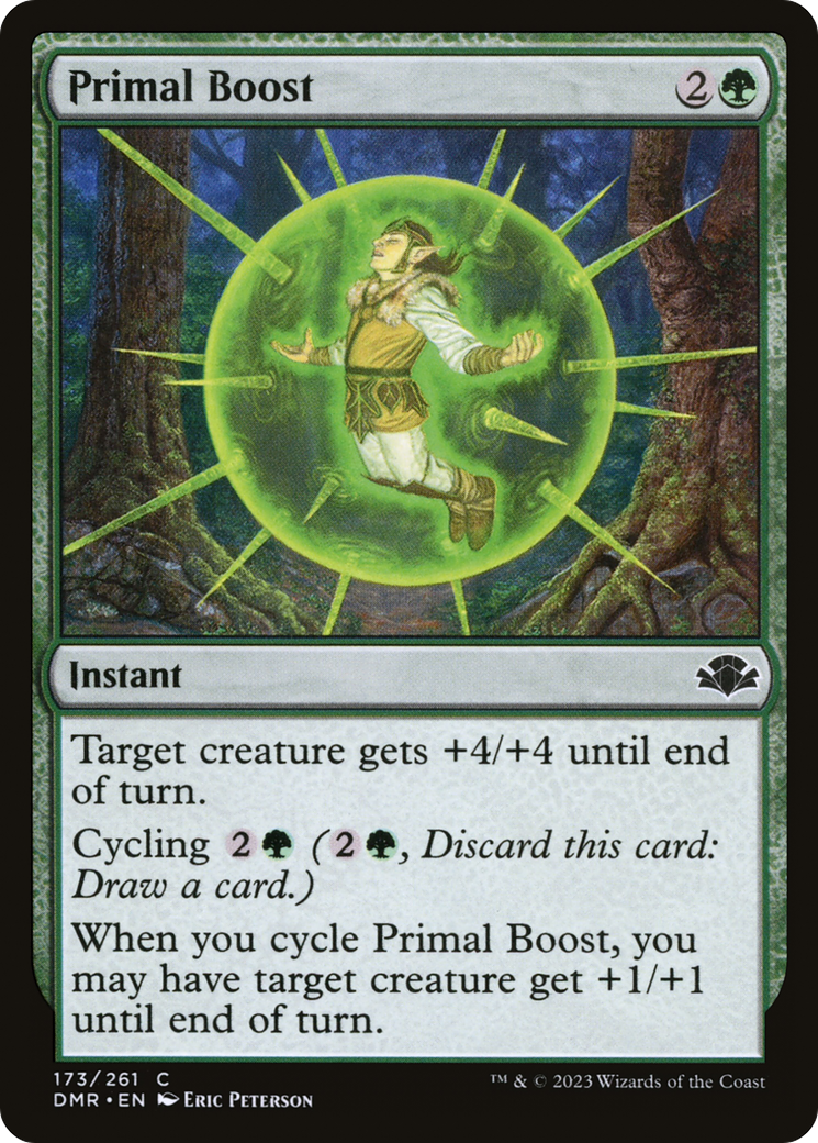 Primal Boost [Dominaria Remastered] | Silver Goblin