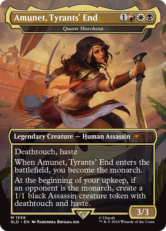 Queen Marchesa / Amunet, Tyrants' End(Borderless) (1559)