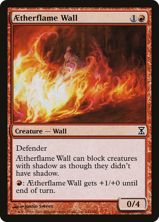 Aetherflame Wall [Time Spiral] Foil