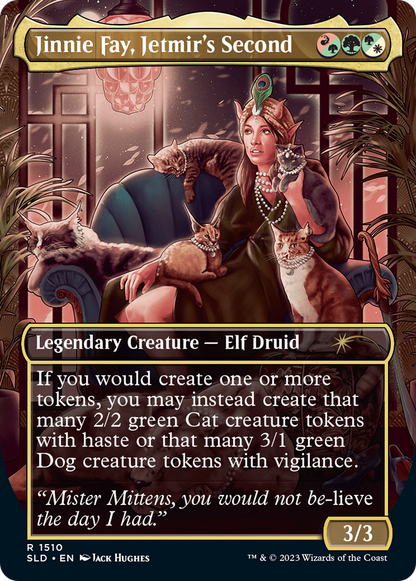Jinnie Fay, Jetmir's Second // Jinnie Fay, Jetmir's Second (1510) Foil - Secret Lair Drop