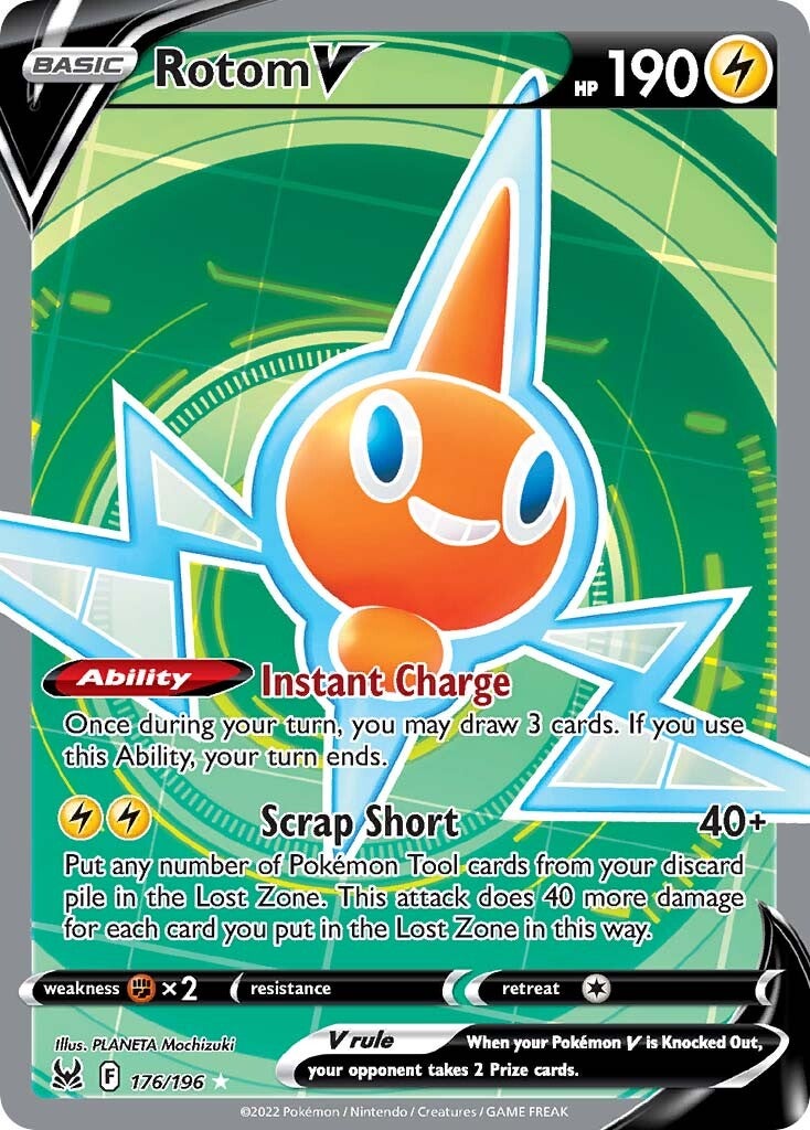 Rotom V (176/196) [Sword & Shield: Lost Origin] | Silver Goblin