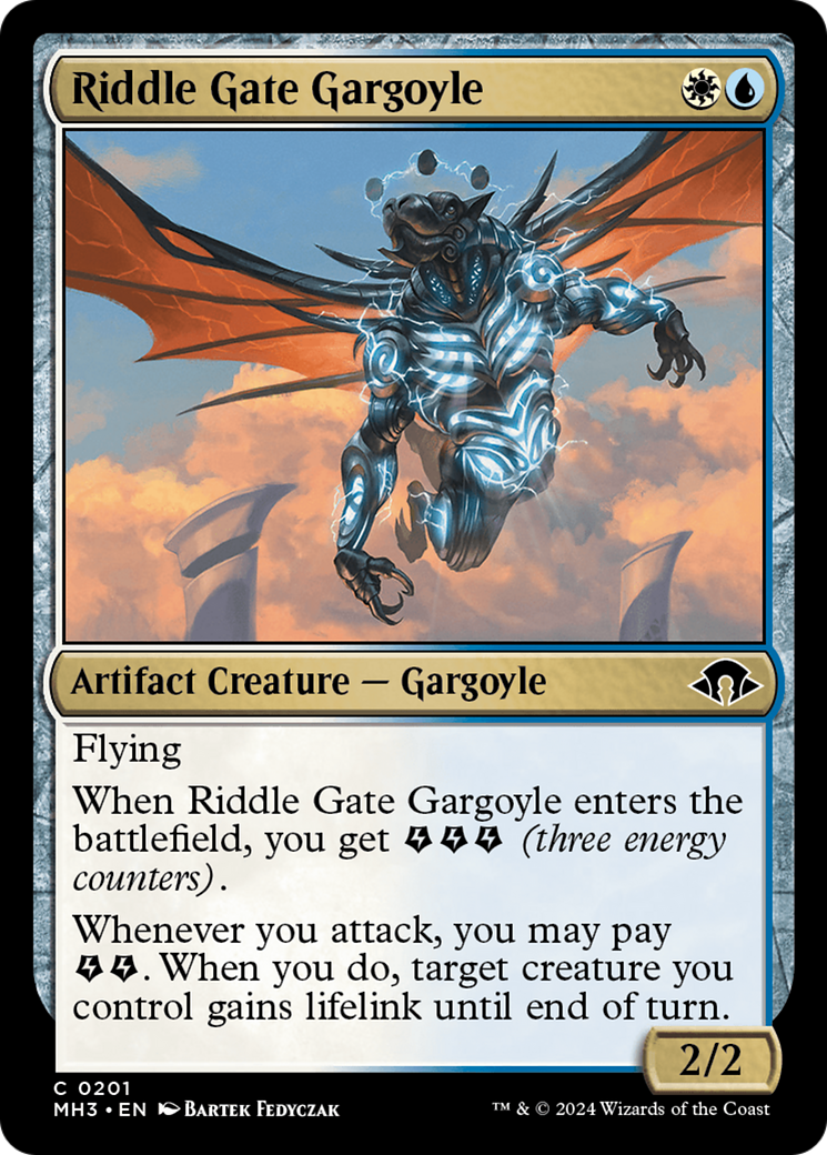 Riddle Gate Gargoyle [Modern Horizons 3] | Silver Goblin