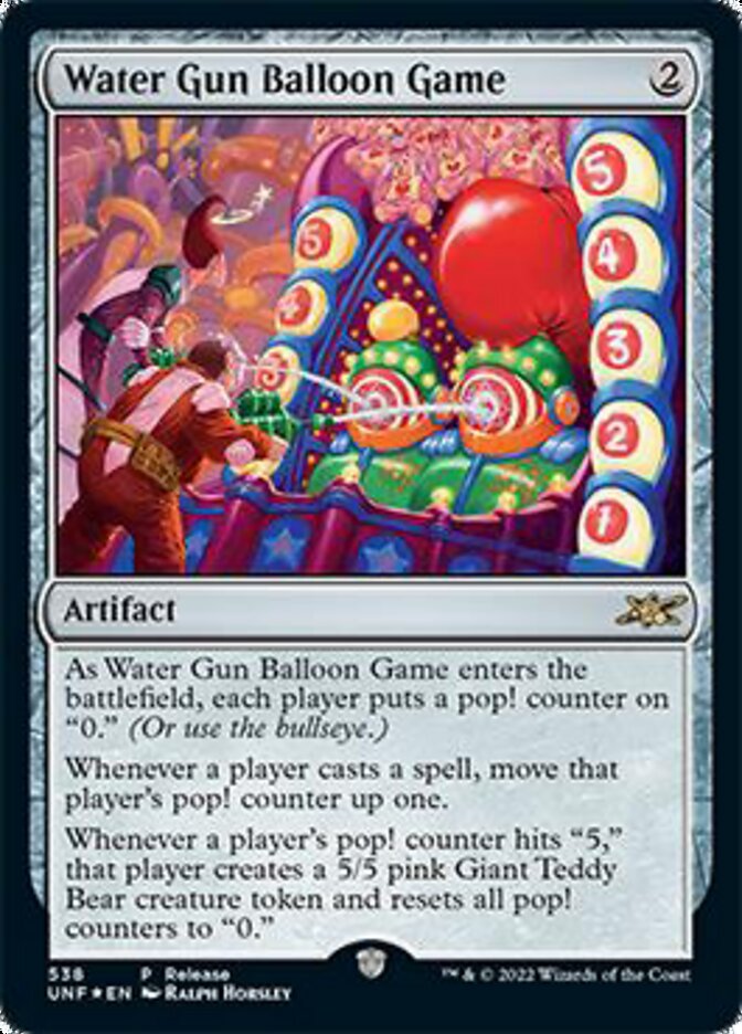 Water Gun Balloon Game [Unfinity] | Silver Goblin