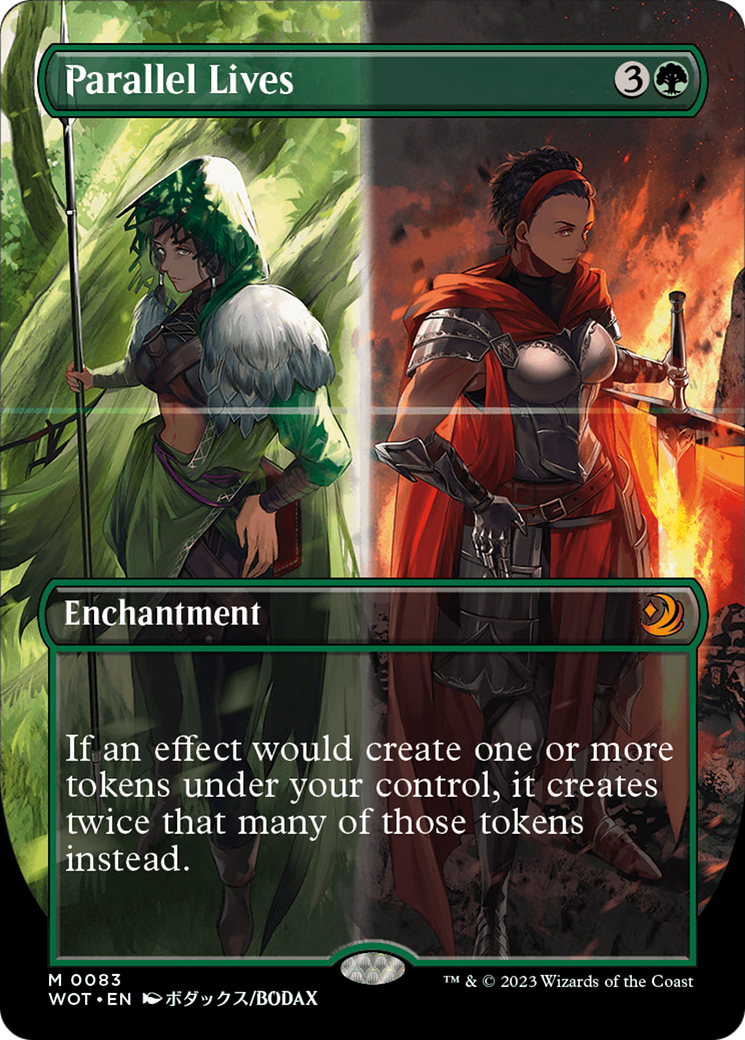 Parallel Lives (Anime Borderless) [Wilds of Eldraine: Enchanting Tales] Foil