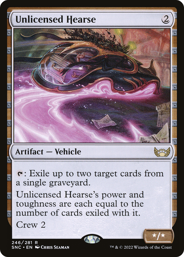 Unlicensed Hearse [Streets of New Capenna] Foil