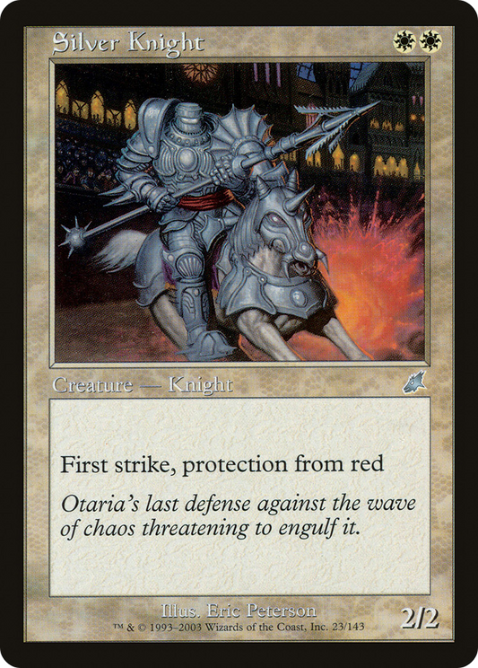 Silver Knight [Scourge] Foil
