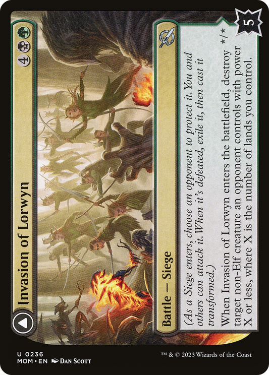 Invasion of Lorwyn // Winnowing Forces [March of the Machine] Foil