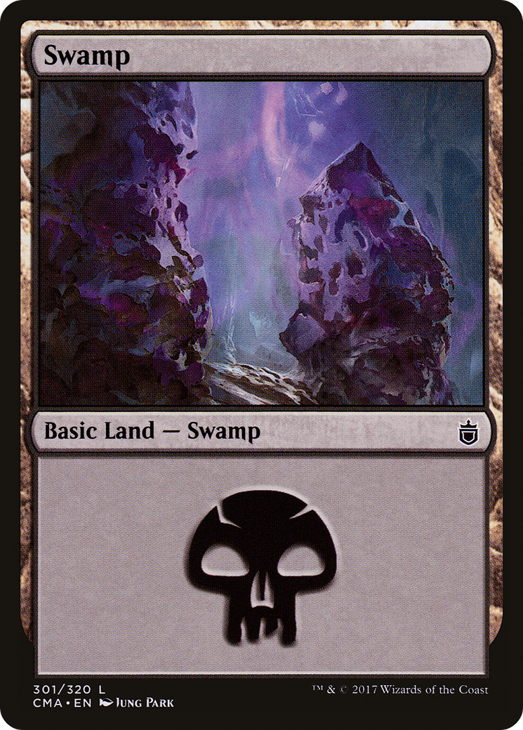 Swamp (301) [Commander Anthology] | Silver Goblin