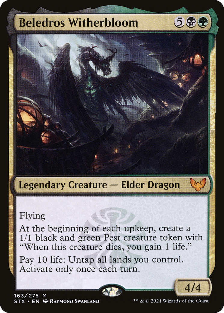 Beledros Witherbloom [Strixhaven: School of Mages] Foil