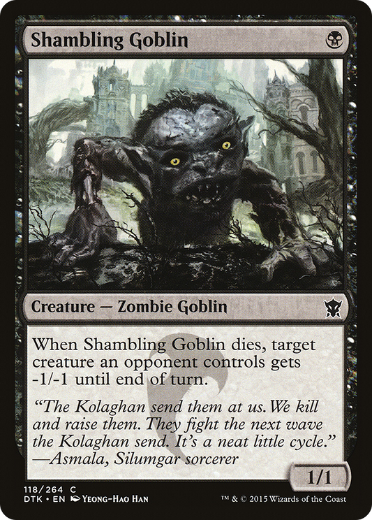 Shambling Goblin [Dragons of Tarkir] Foil