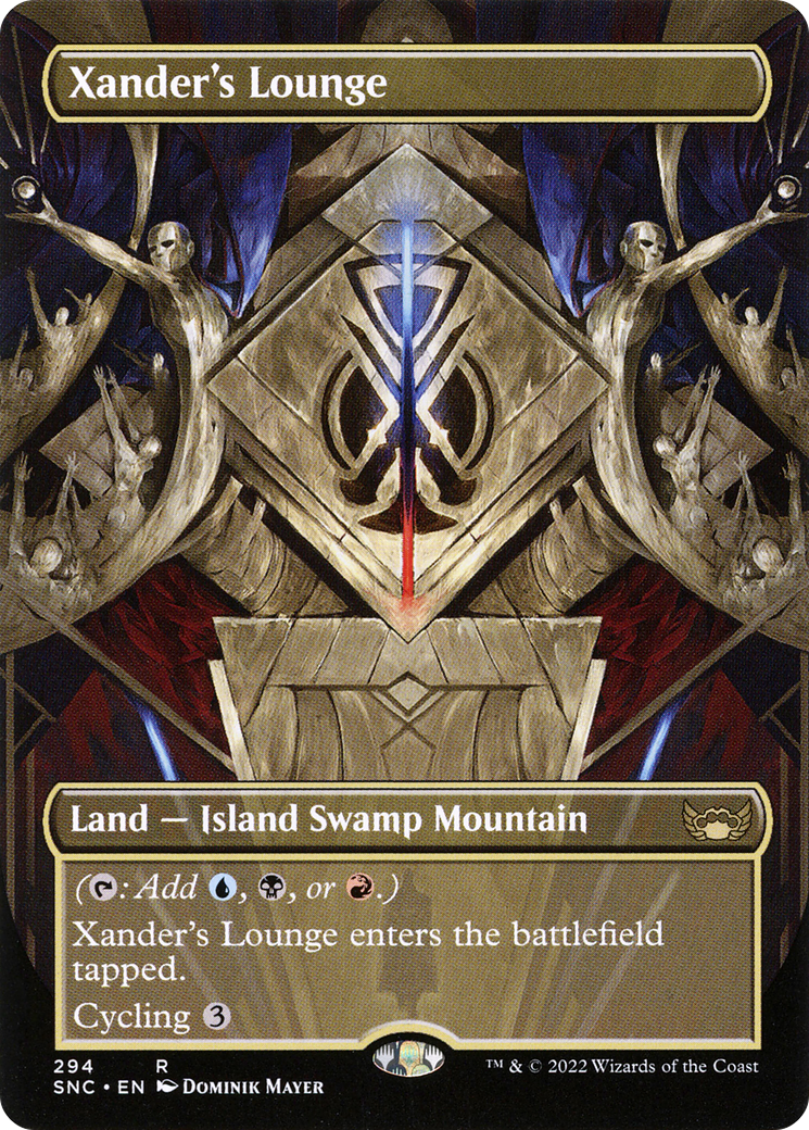 Xander's Lounge (Borderless) (294) Foil - Streets of New Capenna