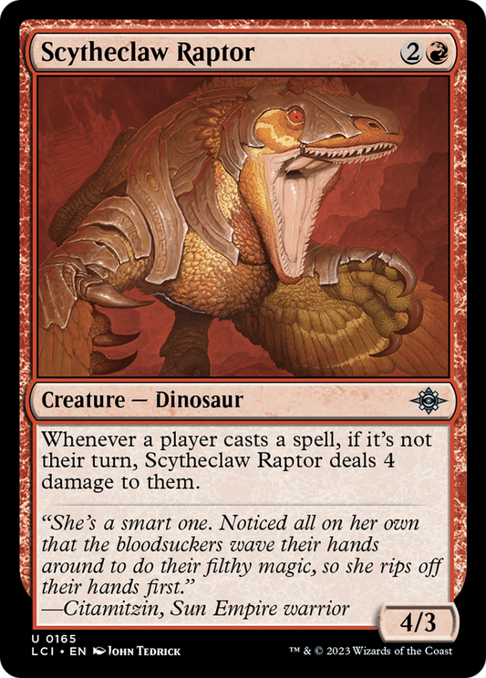 Scytheclaw Raptor [The Lost Caverns of Ixalan] Foil