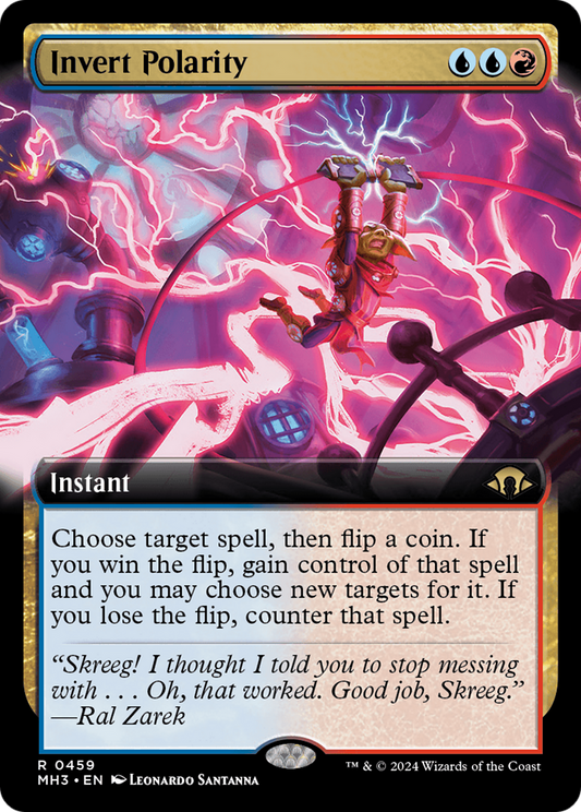 Invert Polarity (Extended Art) [Modern Horizons 3] Foil