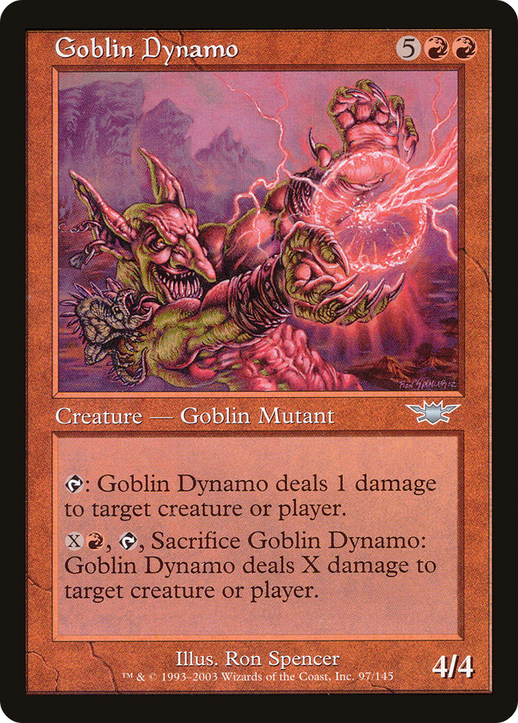 Goblin Dynamo [Legions] Foil