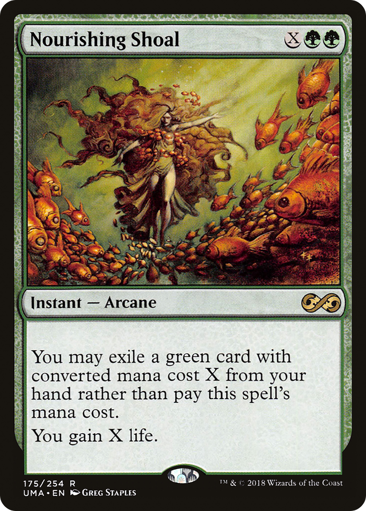 Nourishing Shoal (175) Foil - Ultimate Masters