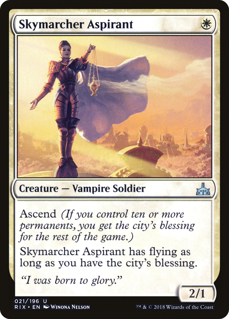 Skymarcher Aspirant (021) Foil - Rivals of Ixalan