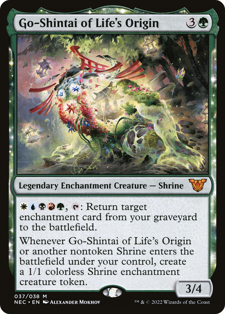 Go-Shintai of Life's Origin [Kamigawa: Neon Dynasty Commander] Foil