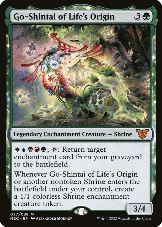 Go-Shintai of Life's Origin [Kamigawa: Neon Dynasty Commander] Foil