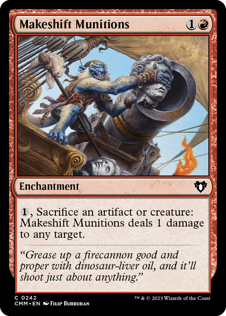 Makeshift Munitions [Commander Masters] | Silver Goblin