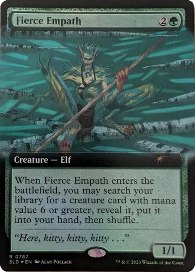 Fierce Empath (Extended Art) [Secret Lair Drop Series] | Silver Goblin