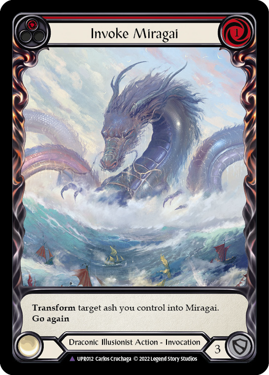 Invoke Miragai // Miragai (Marvel) (UPR012) Cold Foil - Uprising