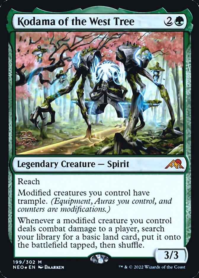 Kodama of the West Tree [Kamigawa: Neon Dynasty Prerelease Promos] | Silver Goblin