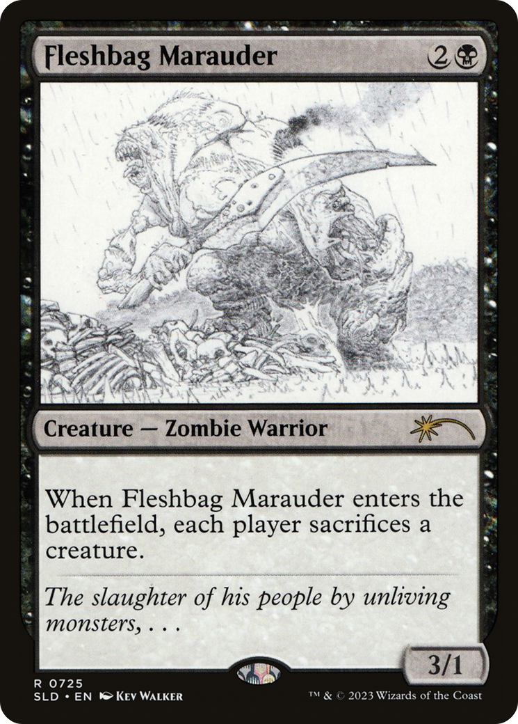 Fleshbag Marauder (Sketch Showcase) [Secret Lair Drop Series] | Silver Goblin