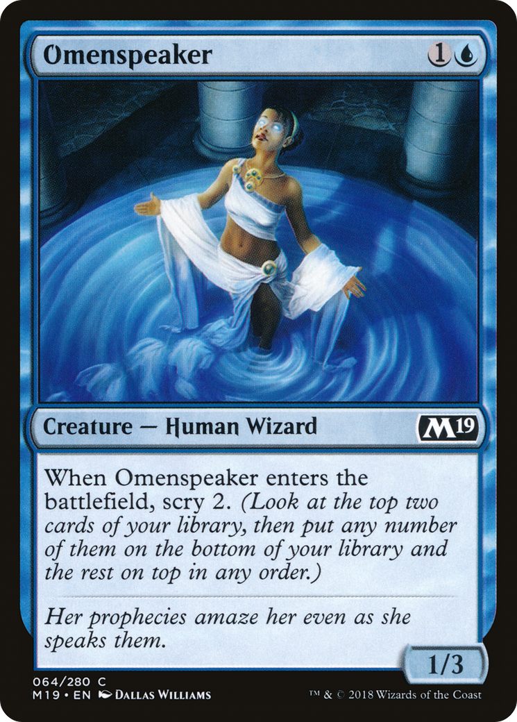 Omenspeaker [Core Set 2019] Foil