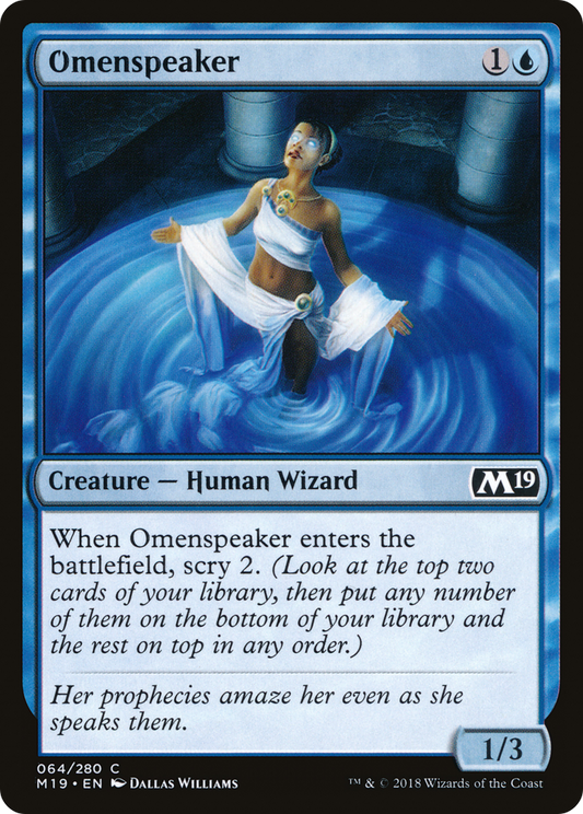 Omenspeaker [Core Set 2019] Foil