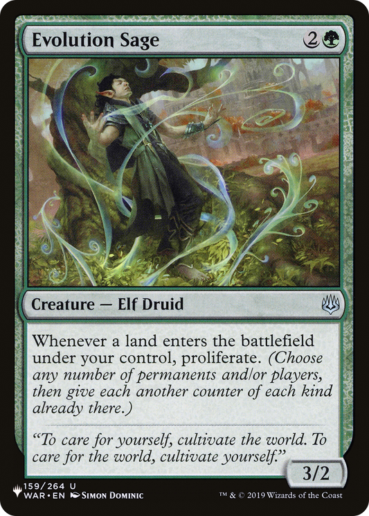 Evolution Sage (WAR-159)