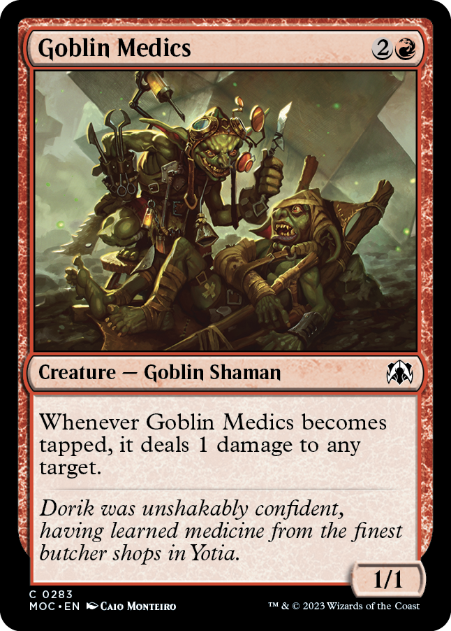 Goblin Medics [March of the Machine Commander] | Silver Goblin