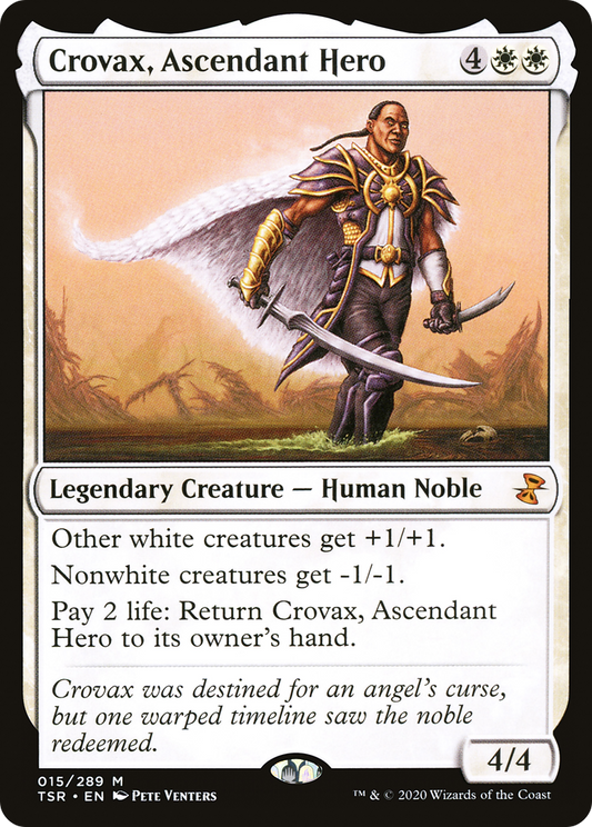 Crovax, Ascendant Hero [Time Spiral Remastered] Foil