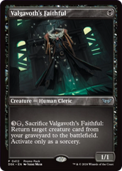 Valgavoth's Faithful [Duskmourn: House of Horror Promos] | Silver Goblin