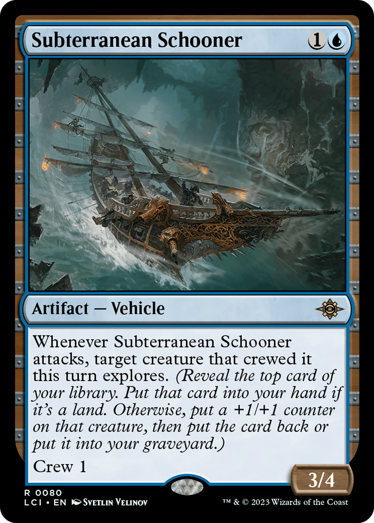 Subterranean Schooner [The Lost Caverns of Ixalan] Foil